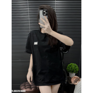 ÁO thun nam cổ tròn họa tiết thêu tay ngắn phong cách trẻ trung chuẩn from