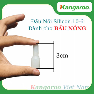 Combo 2 chiếc cút nối ( 10mm-6mm )  silicon chịu nhiệt bầu nóng lạnh máy lọc nước Karofi, Kangaroo