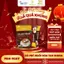 KINKA Cà phê đen đá 180g đậm đặc, chuẩn gu, cà phê hoà tan (10 gói x 18g)