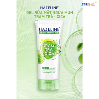 Gel Rửa Mặt Hazeline Tràm Trà Cica - Gel Rửa Mặt Ngừa Mụn