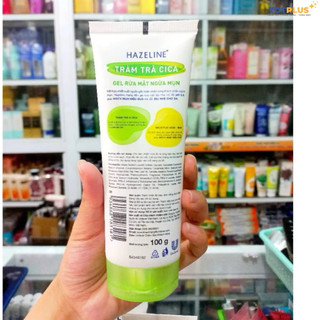 Gel Rửa Mặt Hazeline Tràm Trà Cica - Gel Rửa Mặt Ngừa Mụn