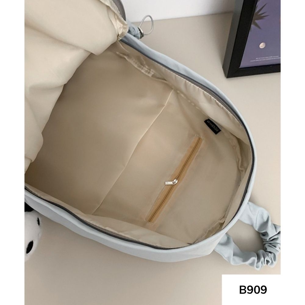Balo nữ đi học thời trang Ulzzang basic style nữ sinh Hàn Quốc cho học sinh,sinh viên B909 gagastore