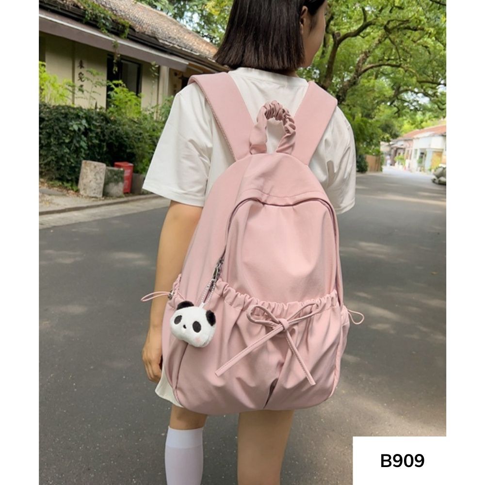 Balo nữ đi học thời trang Ulzzang basic style nữ sinh Hàn Quốc cho học sinh,sinh viên B909 gagastore