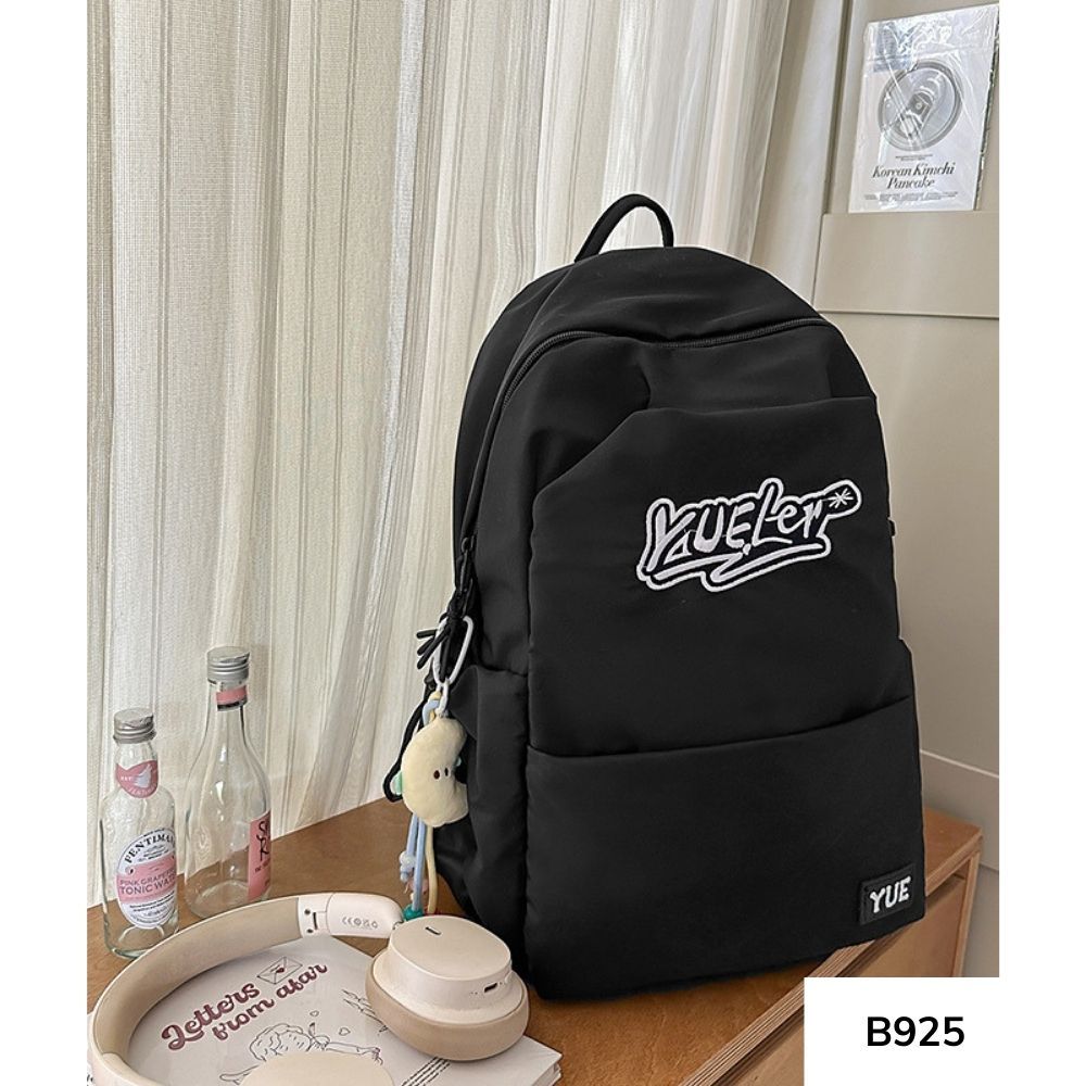Balo đi học unisex thời trang ulzzang phong cách đơn giản cho học sinh , sinh viên  vừa laptop 15.6 inch B925 gagastore