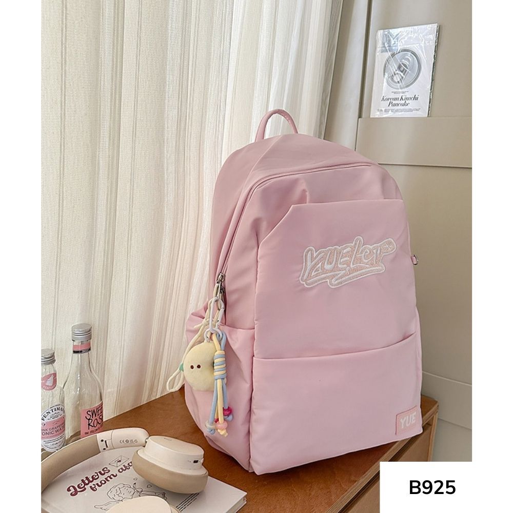 Balo đi học unisex thời trang ulzzang phong cách đơn giản cho học sinh , sinh viên  vừa laptop 15.6 inch B925 gagastore