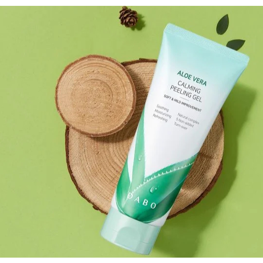 Kem t y da ch t l h i nha am tr ng m n da DABO ALOE PEELING GEL H n qu c 180ml H p Vi t Nam