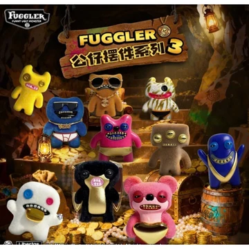 [Blind Box -Blind Bag ] Mô hình Mini Fuggler - Funny Ugly Monster - Vol 3🌼Blind Box Nhà Đông Đông🌼