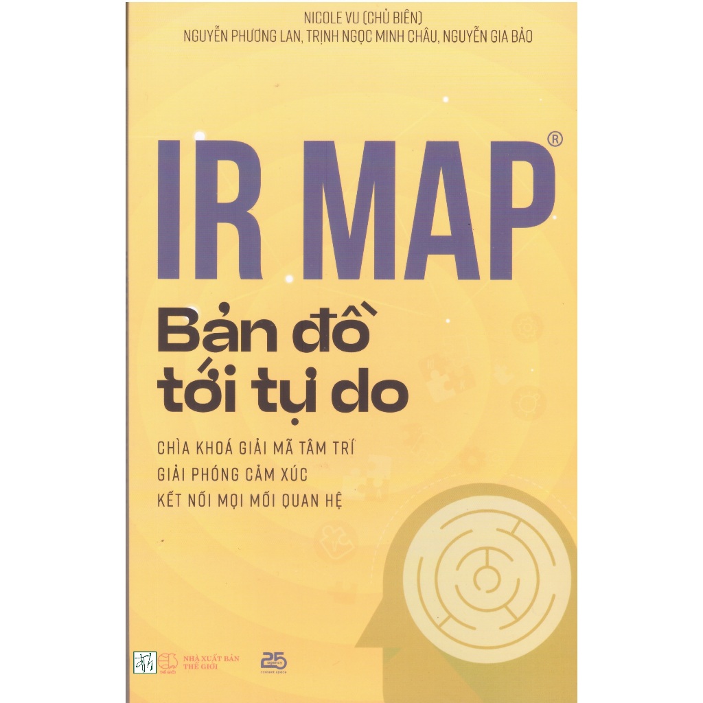 Sách IR Map - Bản đồ tới tự do, chìa khóa giải mã tâm trí, giải phóng cảm xúc, kết nối mọi mối quan hệ