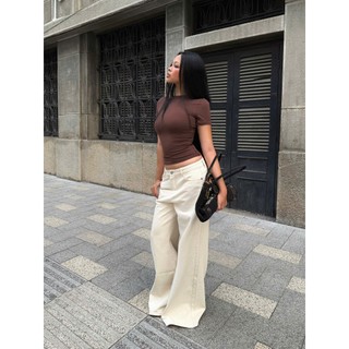 GIDIGIDI - PUNCH PANTS 10501 quần chất jean dày dặn dáng suông dài mix nhiều kiểu