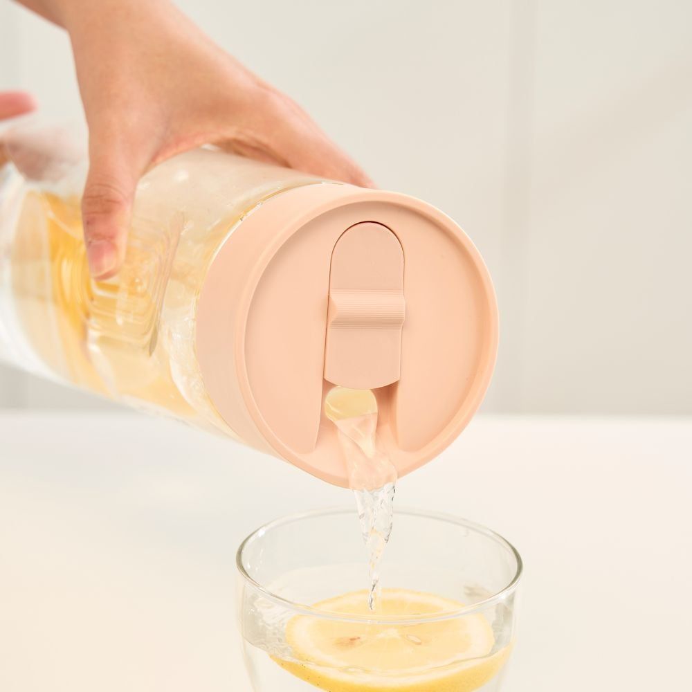 Bình KITA BRISK 1,5L nắp trượt Inochi, tiện dụng, chống rò rỉ, màu sắc pastel siêu xinh