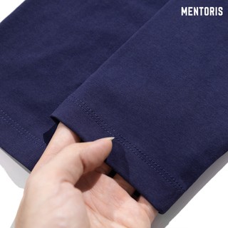 [QUÀ TẶNG KHÔNG BÁN] Áo thun dài tay nam cao cấp Mentoris, Chất Liệu Cotton co giãn mềm mại, không bai xù MDT2402