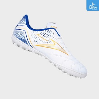Giày Đá Bóng Mira Vigo Chất Liệu Da PU Tổng Hợp Cao Cấp, Đế Cao Su Kép Bám Sân, Thấm Hút Mồ Hôi Tốt