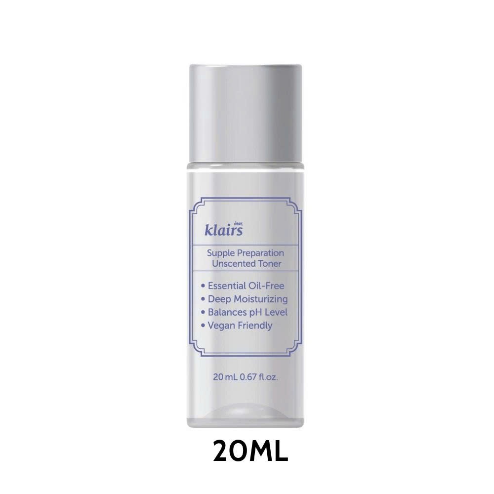 [QUÀ TẶNG KHÔNG BÁN] 1pcs Nước hoa hồng Dear, Klairs 20ml