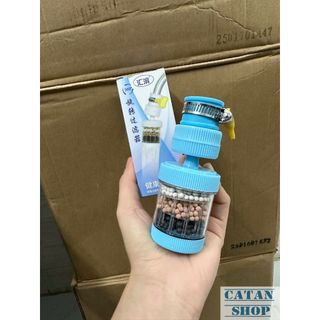 Dụng Cụ Lọc Vòi Nước Tại Vòi, Đầu Lọc Nước 6 Tầng Hình Trụ Xoay 360 Độ Lọc Sạch Chất Dơ Làm Sạch Nước