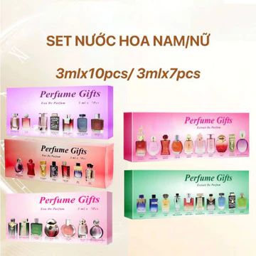 Bộ test nước hoa nam nữ các loại nhiều mùi - Hàng chính hãng