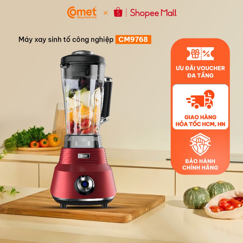 Máy xay sinh tố công nghiệp Comet CM9768