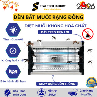 Đèn bắt muỗi Rạng Đông DBM02 500x250/4W Máy Diệt Côn Trùng Nổ Không Mùi Không Hóa Chất Độc Hại