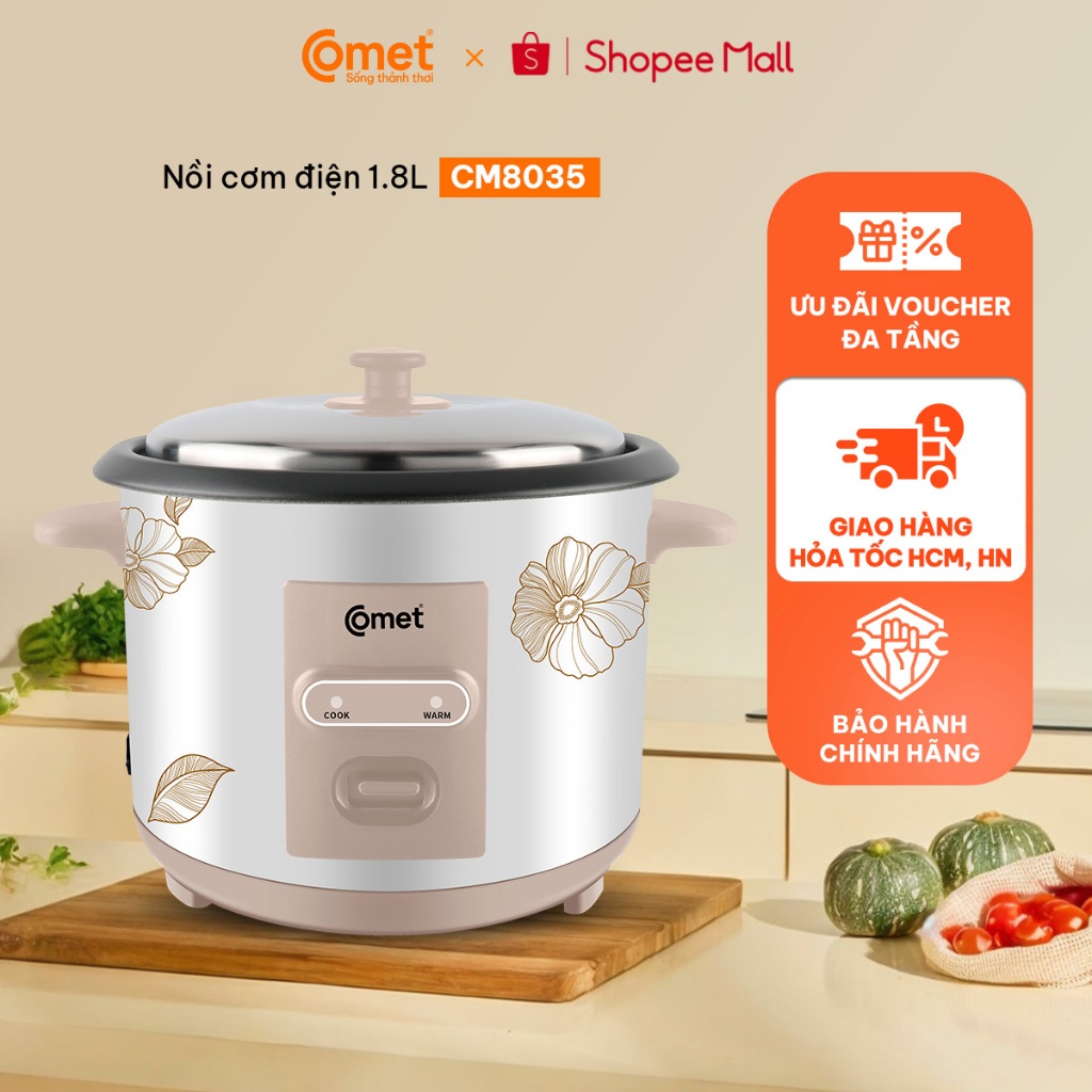 Nồi cơm điện Comet CM8035