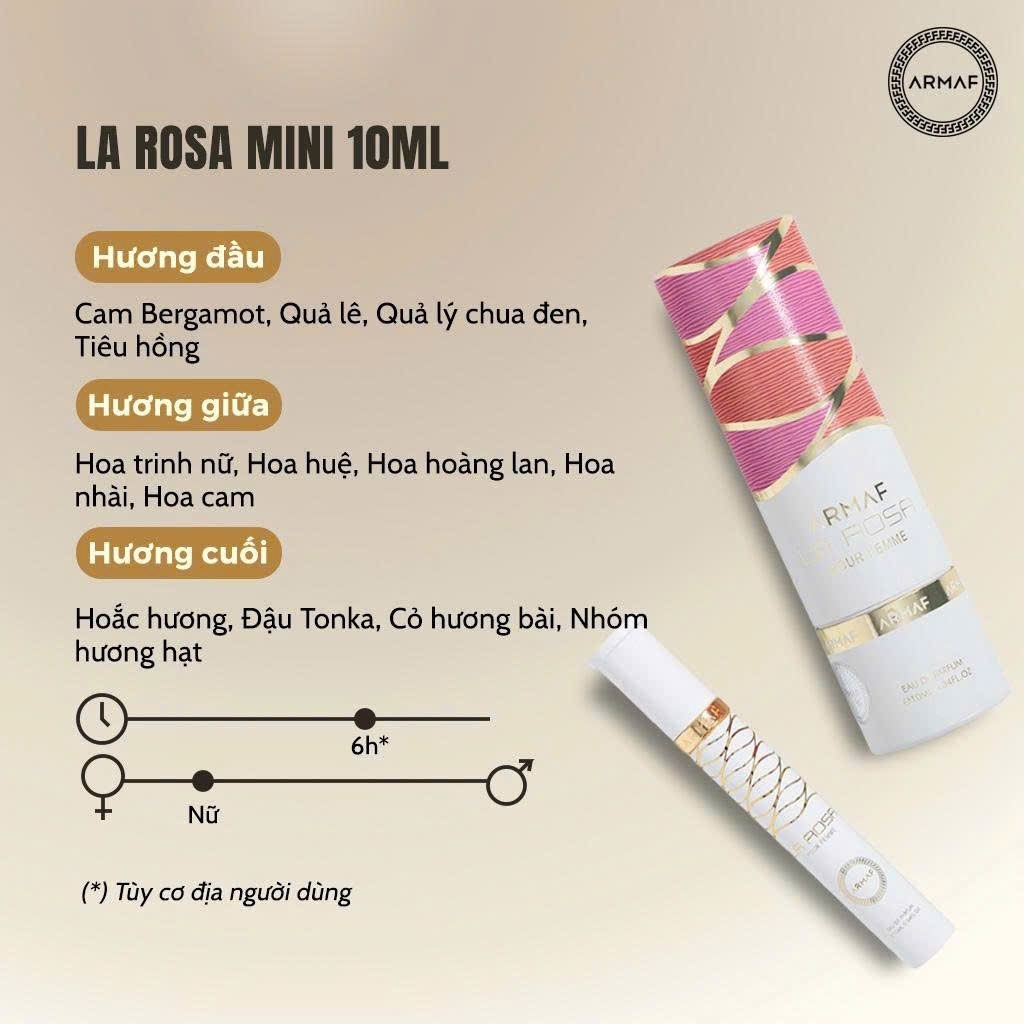 Nước hoa ARMAF Bản Mini 10ML