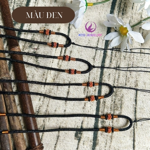 Dây Dù KATEDA Làm Vòng Cổ Kết Hợp Mặt Dây Chuyền, Điều Chỉnh Được Size  - Phụ Kiện Trang Sức.