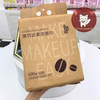 [GUOXIAONIU] Khăn Lau Mặt Đa Năng Guoxiaoniu Chocolate Mềm Mịn, Siêu Thấm Hút, 600g