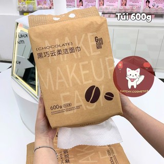 [GUOXIAONIU] Khăn Lau Mặt Đa Năng Guoxiaoniu Chocolate Mềm Mịn, Siêu Thấm Hút, 600g