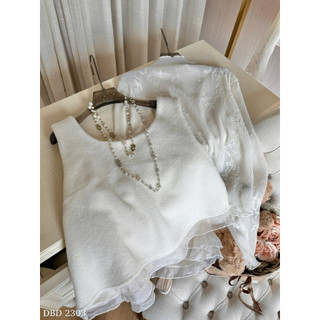 Set Áo Sát Nách Mix Áo Voan Chuẩn Linh Hoàng