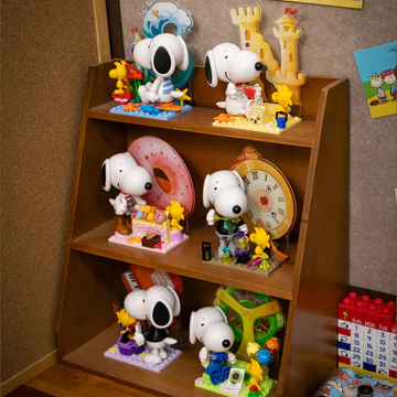 Đồ Chơi Pantasy x Snoopy Letter World Series Blind Box 5474– Mô Hình Blind Box Snoopy Peanuts