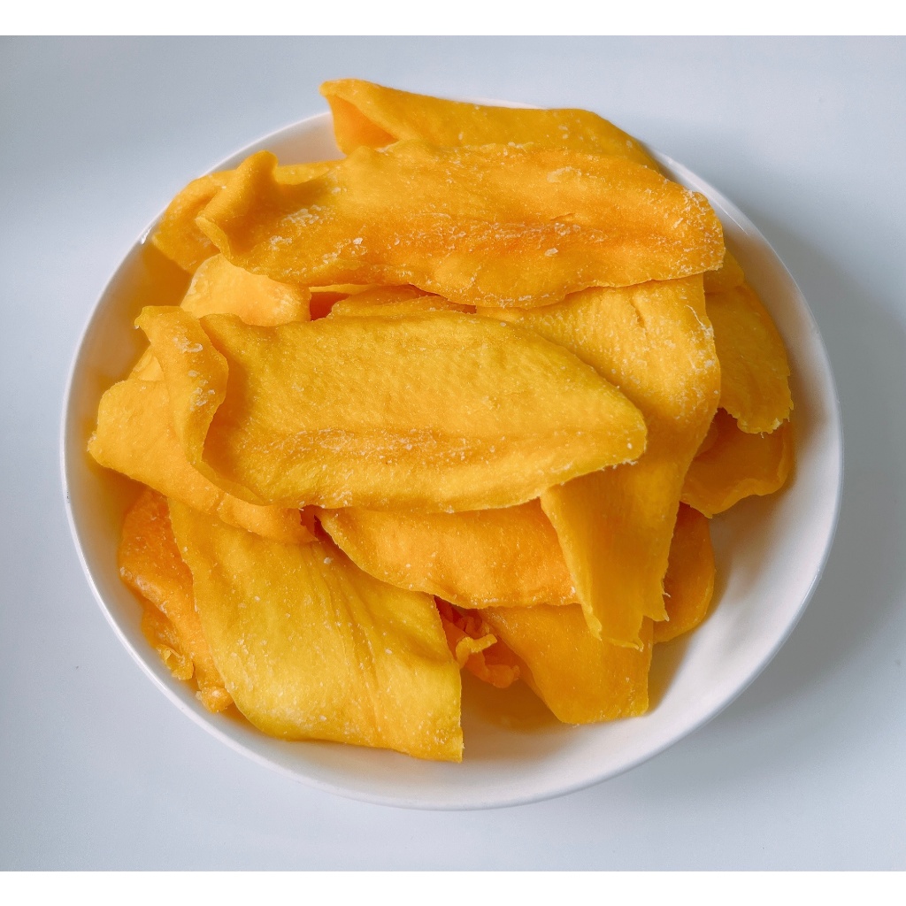 Hộp 250g Xoài Sấy Dẻo Đà Lạt_ ăn vặt, food, ngon