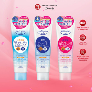 Sữa rửa mặt tẩy trang làm sạch sâu, dưỡng ẩm & trẻ hóa làn da Kosé Softymo 190g