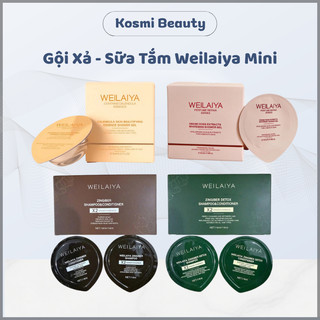 Sữa tắm weilaiya Gội xả weilaiya mini bộ sản phẩm Weilaiya - Kosmi Beauty
