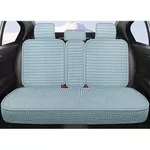 Bộ ghế ô tô 4 mùa đa năng chất liệu sợi mát lạnh dành cho xe 5 chỗ ghế ngồi thoáng khí chống trượt đệm lưng êm ái dễ — ảnh 6