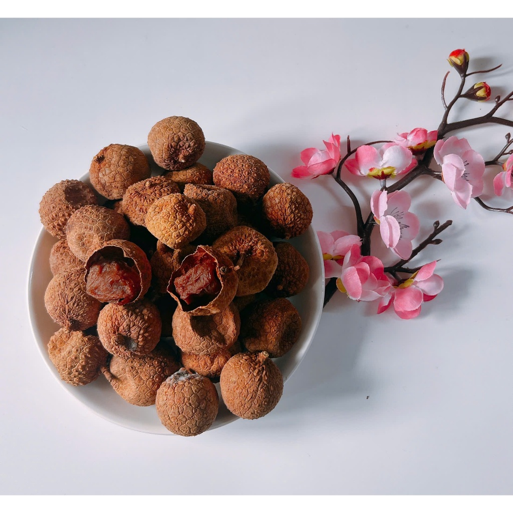 1Kg Vải Sấy Khô Lục Ngạn/ 500g
