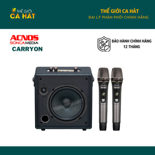 ACNOS SONCAMEDIA CarryOn chính hãng - Loa karaoke bluetooth di động nhỏ gọn