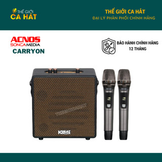 ACNOS SONCAMEDIA CarryOn chính hãng - Loa karaoke bluetooth di động nhỏ gọn