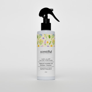 NƯỚC LAU BẾP TINH DẦU THIÊN NHIÊN 200ML – LÀM SẠCH DẦU MỠ, KHỬ MÙI, AN TOÀN CHO GIA ĐÌNH