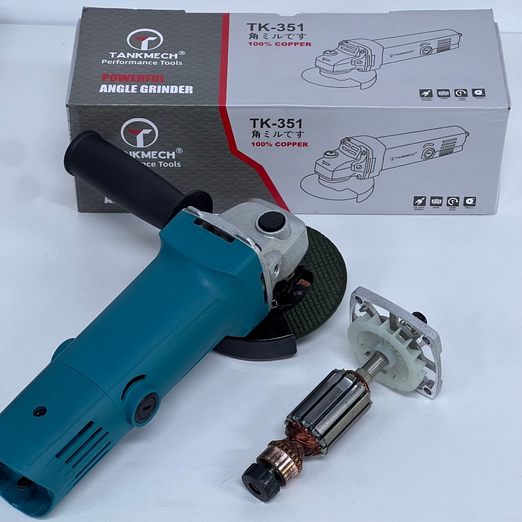 Máy mài cầm tay  TANKMECH TK-351 Dây đồng nguyên chất 100% Máy mài góc cơ bản hiệu