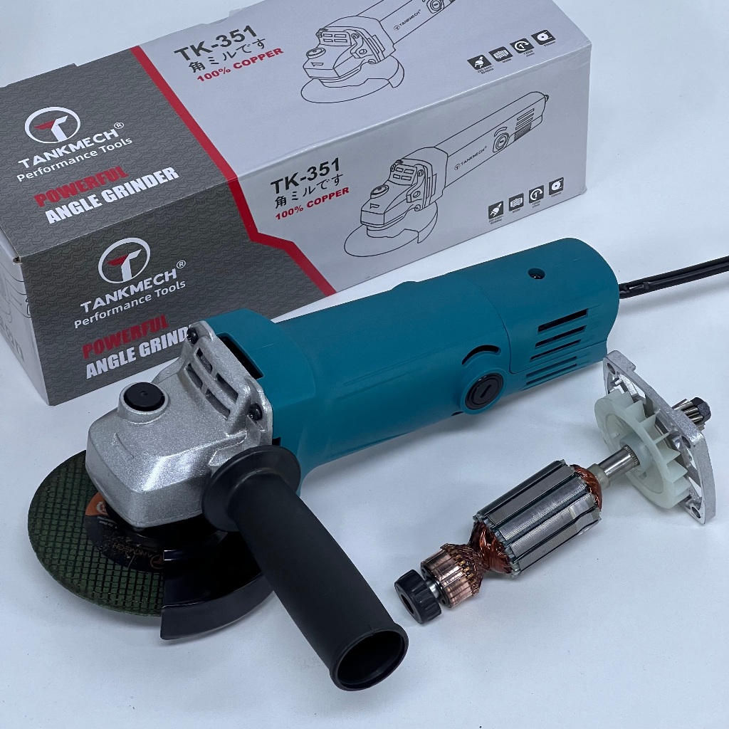Máy mài cầm tay  TANKMECH TK-351 Dây đồng nguyên chất 100% Máy mài góc cơ bản hiệu