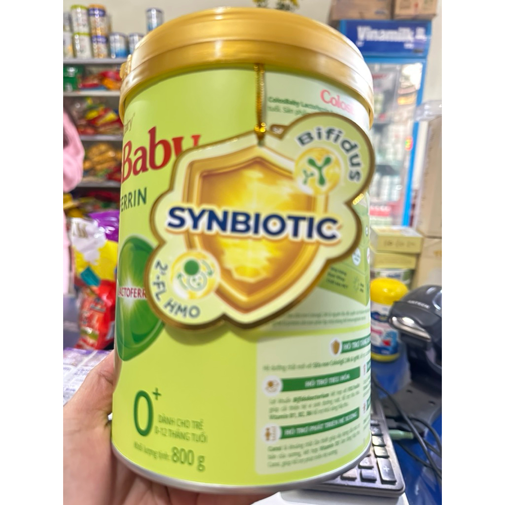 {Chính hãng} Sữa Colosbaby Lactoferrin mới cho bé sinh mổ bổ sung IgHM số 0-1-2 800g