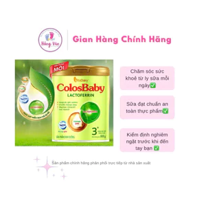 {Chính hãng} Sữa Colosbaby Lactoferrin mới cho bé sinh mổ bổ sung IgHM số 0-1-2 800g