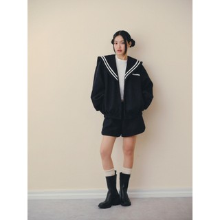 Set OLV áo khoác và quần short cổ thủy thủ trẻ trung Navy Kate Sailor Set phù hợp đi chơi