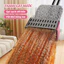 Cây Lau Nhà Tự Vắt, Bàn Lau Hợp Kim Nhôm Xoay 360 Độ 42CM Vắt Nước Tự Động Tích Hợp Gạt Nước, Cán Thép Không Gỉ Cao Cấp