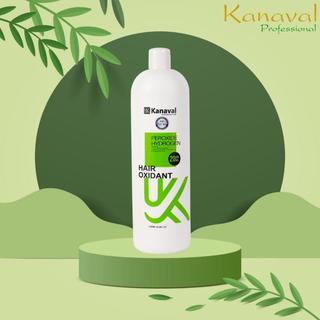 Oxy Trợ Nhuộm KANAVAL Tinh Chất Bạc Hà Mát Lạnh Không Xót Da Đầu 3%, 6%, 9%, 12% Chai 1000ml
