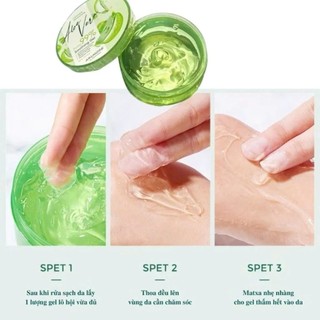 Gel lô hội Arumore gel lô hội dưỡng da đa năng Arumore Aloe Vera Smoothing Gel 300ml - Kosmi Beauty