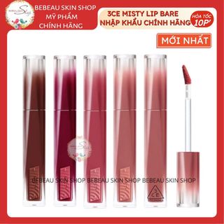 Son Pha Lê 3ce Misty Lip Bare Nhẹ Môi Không Dính Thành Cốc Nhập Khẩu Chính Hãng 4.6g - Bebeau
