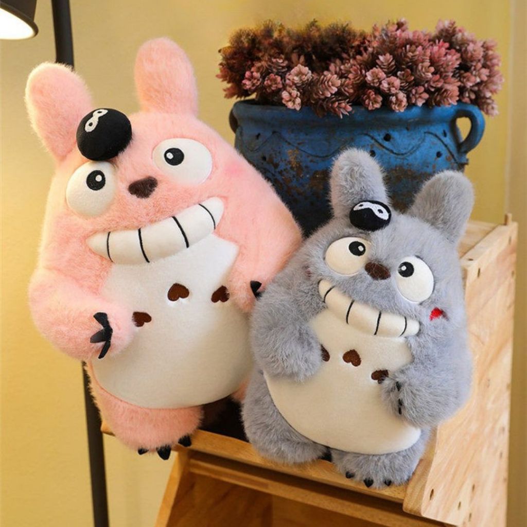 Gấu Bông Totoro Siêu Cấp Cute, Nhồi Bông Totoro Hoạt Hình Nhật Bản Dễ Thương Làm Quà Tặng Cho Bé,Người Yêu