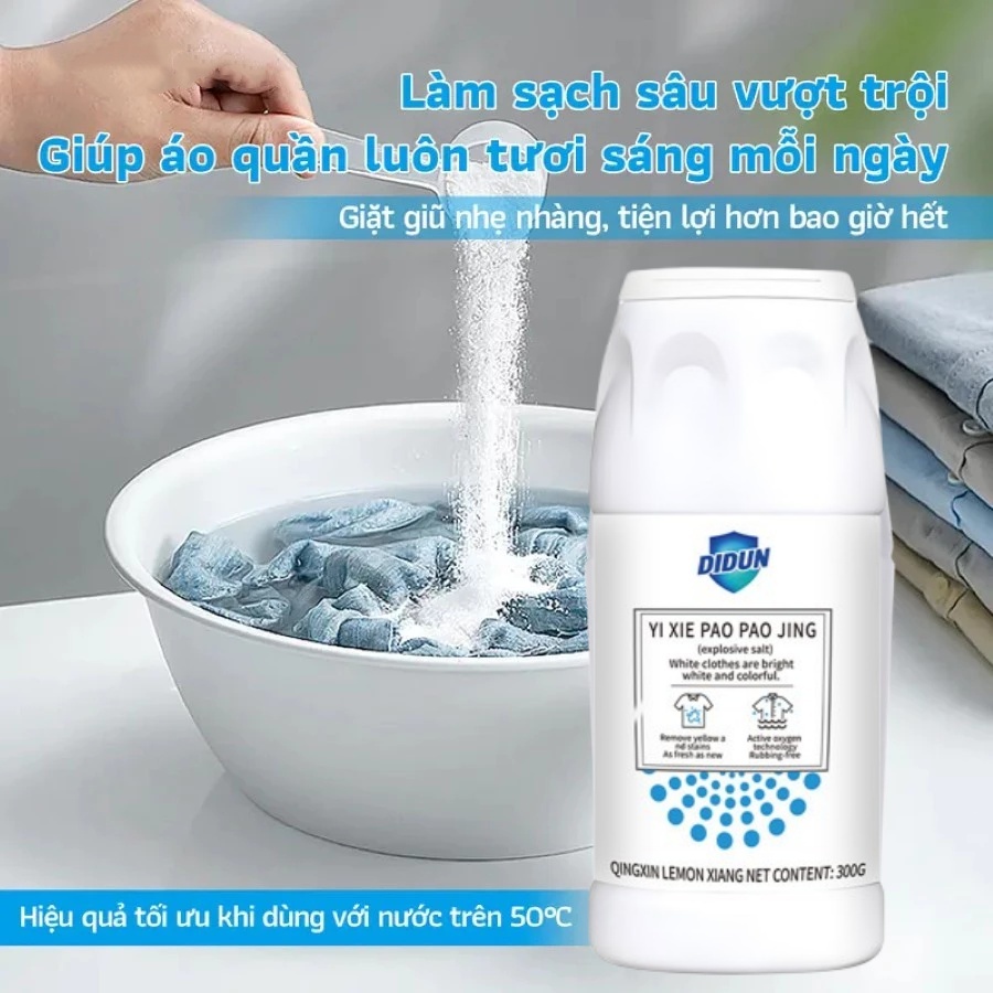 Bột giặt bọt đa năng cho giày dép và quần áo, đánh bay vết bẩn khử ố vàng,sạch giầy dép, quần áoan toàn cho da