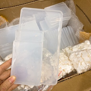 POCKET PAN - Hộp Nhựa Chiết Màu Gắn Sẵn Ô Nhựa Nhỏ 🌷 Hộp Rỗng Không Màu 🌷 Hợp Dùng Với Màu Nước, Màu Gouache 🌻