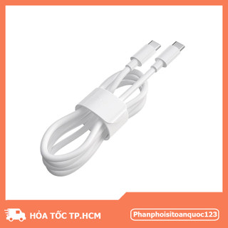 Cáp Sạc Type-C To Type-C Sạc Nhanh PD – Dây Cáp 2 Đầu Type-C Full Box – Hỗ Trợ Sạc Và Truyền Dữ Liệu