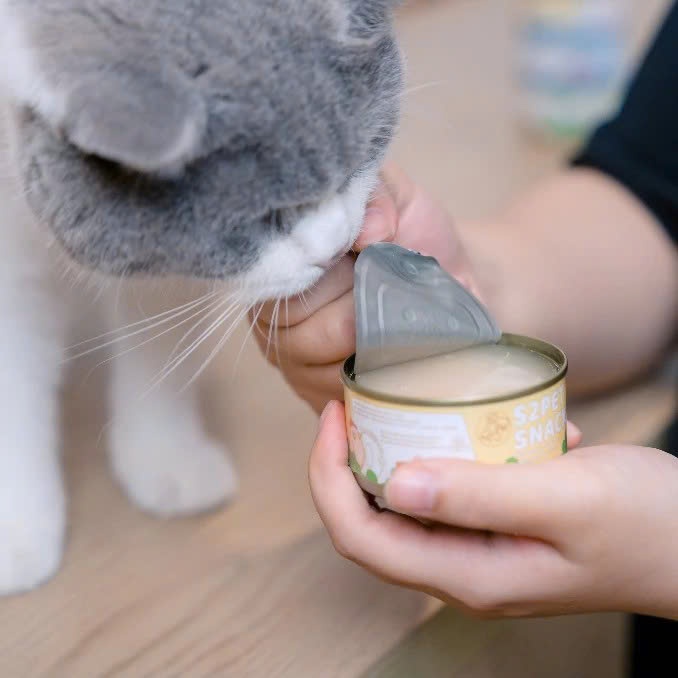 Combo 12-24 Lon Pate S2Pet Snack 85g Thịt Xé Sốt Mix Rau Củ – Thức Ăn Ướt Bổ Sung Nước, Dinh Dưỡng Cho Chó Mèo